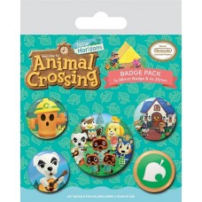 Набор значков Animal Crossing Badgepack (5шт.), ,